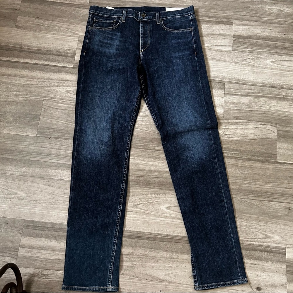 Rag & Bone Blue Straight Jeans Classic Style
